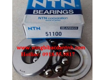 VÒNG BI-BẠC ĐẠN-NTN-51100