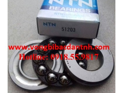 VÒNG BI-BẠC ĐẠN-Ổ BI NTN 51203